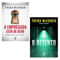 Kit 2 livros físico, A empregada está de olho + O detento, Freida McFadden Kit 2 livros físico, A empregada está de olho + O detento, Freida McFadden