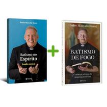 Kit 2 Livros físico, Batismo no Espírito Espirito, Padre Marcelo Rossi + Batismo De Fogo