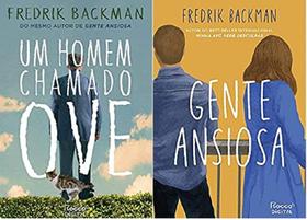 KIT 2 LIVROS Fredrik Backman Um homem chamado + Gente Ansiosa