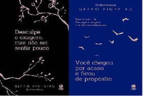 Kit 2 Livros Geffo Pinheiro Desculpe O Exagero, Mas Não Sei Kit 2 Livros Geffo Pinheiro Desculpe O Exagero, Mas Não Sei