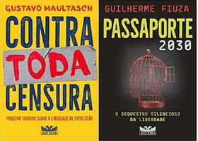 Kit 2 Livros Gustavo Maultasch Contra Toda Censura + Fiuza Kit 2 Livros Gustavo Maultasch Contra Toda Censura + Fiuza