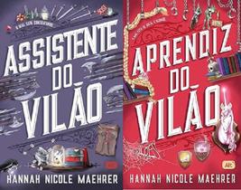 KIT 2 LIVROS Hannah Nicole Maehrer Assistente do Vilão + Aprendiz do Vilão