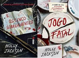 KIT 2 LIVROS Holly Jackson Os cinco sobreviventes + Jogo Fatal