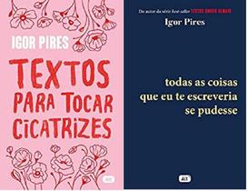 Kit 2 Livros Igor Pires Textos Tocar Cicatrizes + Todas As Kit 2 Livros Igor Pires Textos Tocar Cicatrizes + Todas As