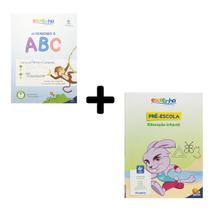 Kit 2 Livros Infantis - Apostilas Pré-Escola + Aprendendo o ABC - Aprendizado Divertido e Educativo Kit 2 Livros Infantis - Apostilas Pré-Escola + Aprendendo o ABC - Aprendizado Divertido e Educativo