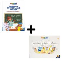 Kit 2 Livros Infantis - Treinando a Coordenação Motora + Desenvolvendo a Coordenação Motora - Atividades Educativas e Di Kit 2 Livros Infantis - Treinando a Coordenação Motora + Desenvolvendo a Coordenação Motora - Atividades Educativas e Di