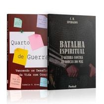 Kit 2 Livros - Intimidade Espiritual Quarto de Guerra + Batalha Espiritual