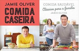 Kit 2 livros jamie oliver comida caseira + comida saudavel Kit 2 livros jamie oliver comida caseira + comida saudavel