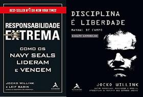 KIT 2 LIVROS JOCKO WILLINK Disciplina É Liberdade + Responsabilidade extrema KIT 2 LIVROS JOCKO WILLINK Disciplina É Liberdade + Responsabilidade extrema