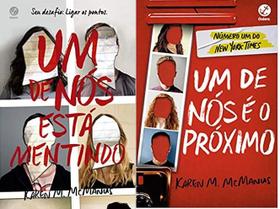 KIT 2 LIVROS Karen McManus Um de nós está mentindo + Um de nós é o próximo