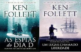 Kit 2 Livros Ken Follett As Espiãs Do Dia D + Um Lugar Kit 2 Livros Ken Follett As Espiãs Do Dia D + Um Lugar
