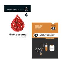 Kit 2 livros: laboratório na prática clínica + hemograma