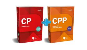 Kit 2 livros legislação Código penal + Código de processo penal brasileiro atualizados