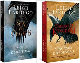 KIT 2 LIVROS Leigh Bardugo Six of crows Sangue e mentiras + Crooked Kingdom Vingança e Redenção - Gutenberg