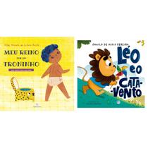 KIT 2 LIVROS: Meu reino por um troninho + Léo e o cata-vento - Kit de Livros