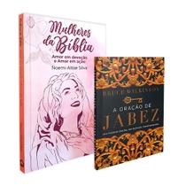 Kit 2 Livros Mulheres da Bíblia + Oração de Jabez Bruce Wilkinson