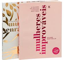 Kit 2 Livros Mulheres Enraizadas + Mulher Improváveis Viviane Martinello Kit 2 Livros Mulheres Enraizadas + Mulher Improváveis Viviane Martinello