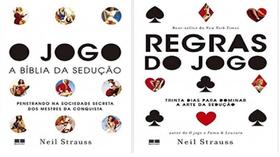 Kit 2 Livros Neil Strauss O Jogo A Bíblia Da Sedução +