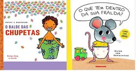 Kit 2 Livros O Balde Chupetas + O Que Tem Dentro Da Sua - Brinque-book