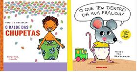 kit 2 livros O BALDE DE CHUPETAS + O que tem dentro da sua fralda