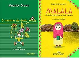 KIT 2 LIVROS O MENINO DO DEDO VERDE + MALALA a menina que queria ir para a escola KIT 2 LIVROS O MENINO DO DEDO VERDE + MALALA a menina que queria ir para a escola