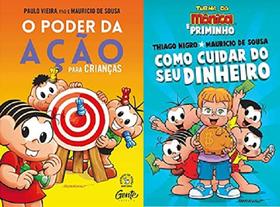 kit 2 livros O PODER DA AÇÃO PARA CRIANÇAS + Como cuidar do seu dinheiro