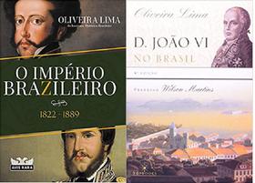 KIT 2 LIVROS OLIVEIRA LIMA O Império Brazileiro + Dom João Vl no Brasil