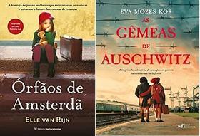 kit 2 livros Órfãos de Amsterdã + As gêmeas de Auschwitz segunda guerra kit 2 livros Órfãos de Amsterdã + As gêmeas de Auschwitz segunda guerra