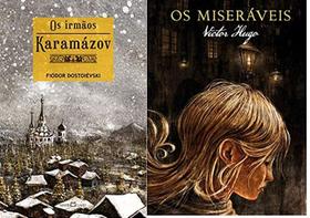 KIT 2 LIVROS Os irmãos Karamázov + Os miseráveis CAPA DURA
