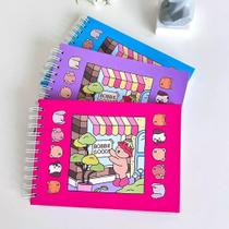Kit 2 Livros Para Colorir Bobbie Goods 50 Folhas Sortido Canetinha Caneta Pintura Artes Infantil Lapis Presente