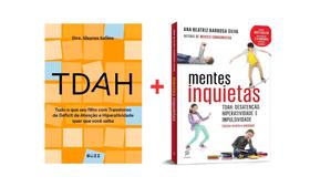 Kit 2 Livros Para Entender Melhor O Tdah + Mentes Inquietas: desatenção, hiperatividade e impulsivid - Globo + Buzz