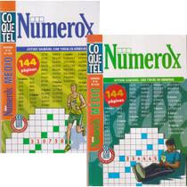 Kit 2 Livros Passatempos Coquetel Com Números Numerox Kit 2 Livros Passatempos Coquetel Com Números Numerox