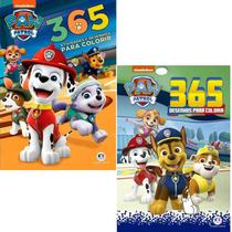 Kit 2 Livros Patrulha Canina Atividades e Desenhos para Colorir Kit 2 Livros Patrulha Canina Atividades e Desenhos para Colorir