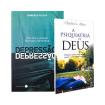 Kit 2 Livros Psiquiatria de Deus + Por que Algumas Pessoas Sofrem de Depressão