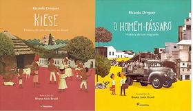 KIT 2 LIVROS RICARDO DREGUER Kiese História de Um Africano no Brasil + O Homem-Pássaro História de Um Migrante