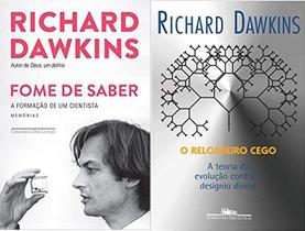KIT 2 LIVROS RICHARD DAWKINS Fome de saber + O relojoeiro cego - Companhia Das Letras