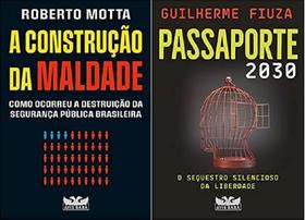 Kit 2 Livros Roberto Motta E Fiuza Passaporte 2030 + A