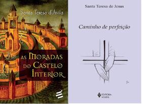 Kit 2 Livros Santa Teresa D'Ávila As Moradas Do Castelo Interior + Caminho De Perfeição - E REALIZAÇOES -