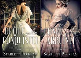 Kit 2 Livros Scarlett Peckham Segredos Da Charlotte Street O