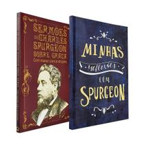 Kit 2 Livros Sermões de Charles Spurgeon sobre Graça e Caderno Minhas Reflexões