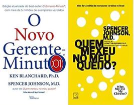 Kit 2 Livros Spencer Johnson O Novo Gerente-Minuto + Quem - Record