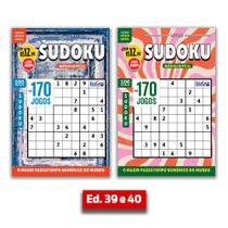 Kit 2 Livros Sudoku ed.05 - 200 págs.- Médio/Difícil - 39 e 40 Kit 2 Livros Sudoku ed.05 - 200 págs.- Médio/Difícil - 39 e 40