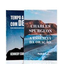 Kit 2 Livros Tempo a Sós com Deus + A Essência da Oração I Charles Spurgeon Presença de Deus