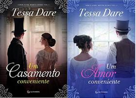 Kit 2 Livros Tessa Dare Um Casamento Conveniente + Um Amor Kit 2 Livros Tessa Dare Um Casamento Conveniente + Um Amor
