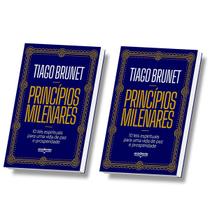 Kit 2 Livros, Tiago Brunet Princípios milenares, 10 leis espirituais para uma vida de paz e prosperidade, Academia Kit 2 Livros, Tiago Brunet Princípios milenares, 10 leis espirituais para uma vida de paz e prosperidade, Academia