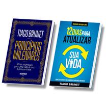Kit 2 Livros, Tiago Brunet Princípios Milenares + 12 Dias Para Atualizar Sua Vida, 12 Chaves Que Vão Atualizar Sua Vida Kit 2 Livros, Tiago Brunet Princípios Milenares + 12 Dias Para Atualizar Sua Vida, 12 Chaves Que Vão Atualizar Sua Vida
