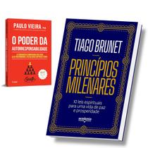 Kit 2 Livros, Tiago Brunet Princípios Milenares + O Poder Da Autorresponsabilidade, Paulo Vieira Kit 2 Livros, Tiago Brunet Princípios Milenares + O Poder Da Autorresponsabilidade, Paulo Vieira