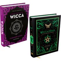 Kit 2 livros wicca darkside - manual prático da wicca + wiccapédia: o guia da bruxaria moderna