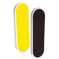 Kit 2 Lixa De Pé Pedicure Eva Grande Dupla Face Arredondada