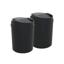 Kit 2 Lixeira Basculante 5L de Plastico não Peresivél Xplast Home Kit 2 Lixeira Basculante 5L de Plastico não Peresivél Xplast Home